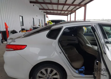 2017 Kia Optima Ex from USA, damaged, VIN 5XXGU4L30HG160583